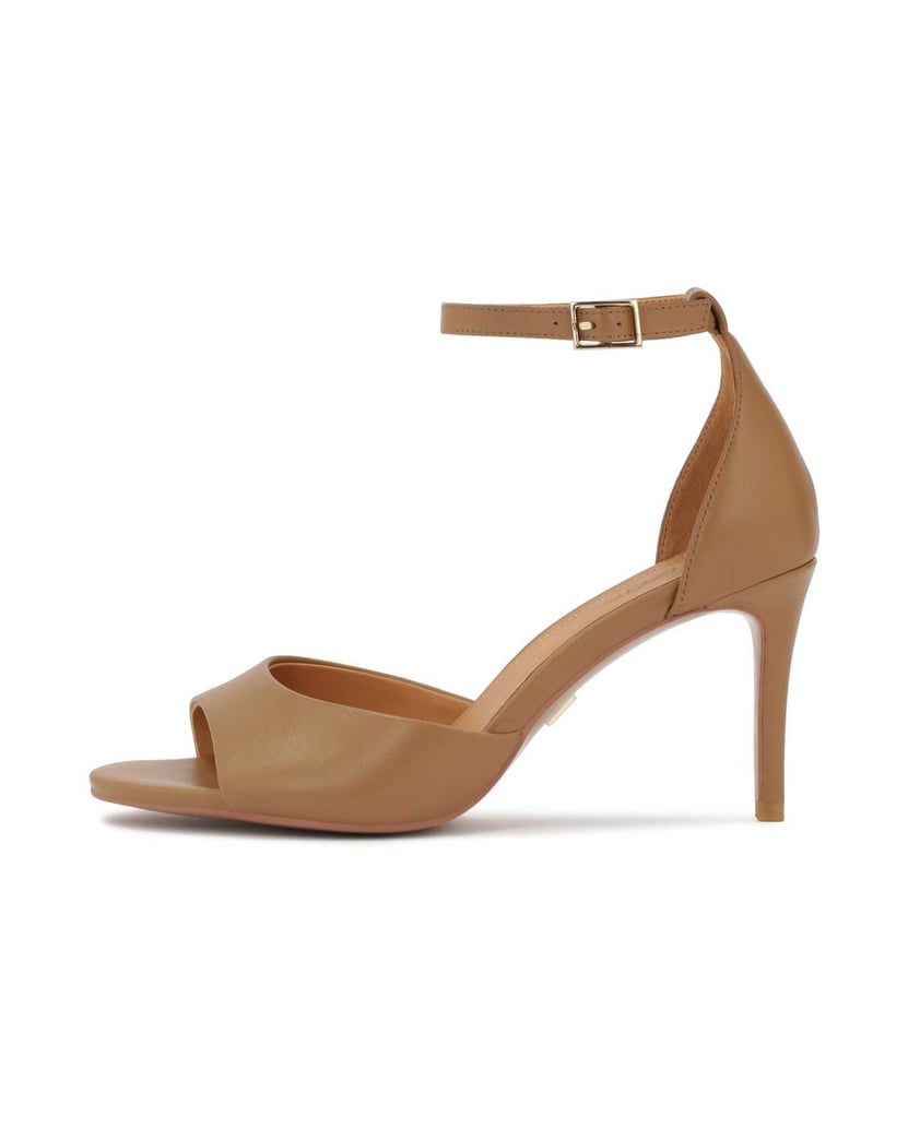 Kazar-Hellbraune-Sandalen-mit-breitem-Riemen-camel