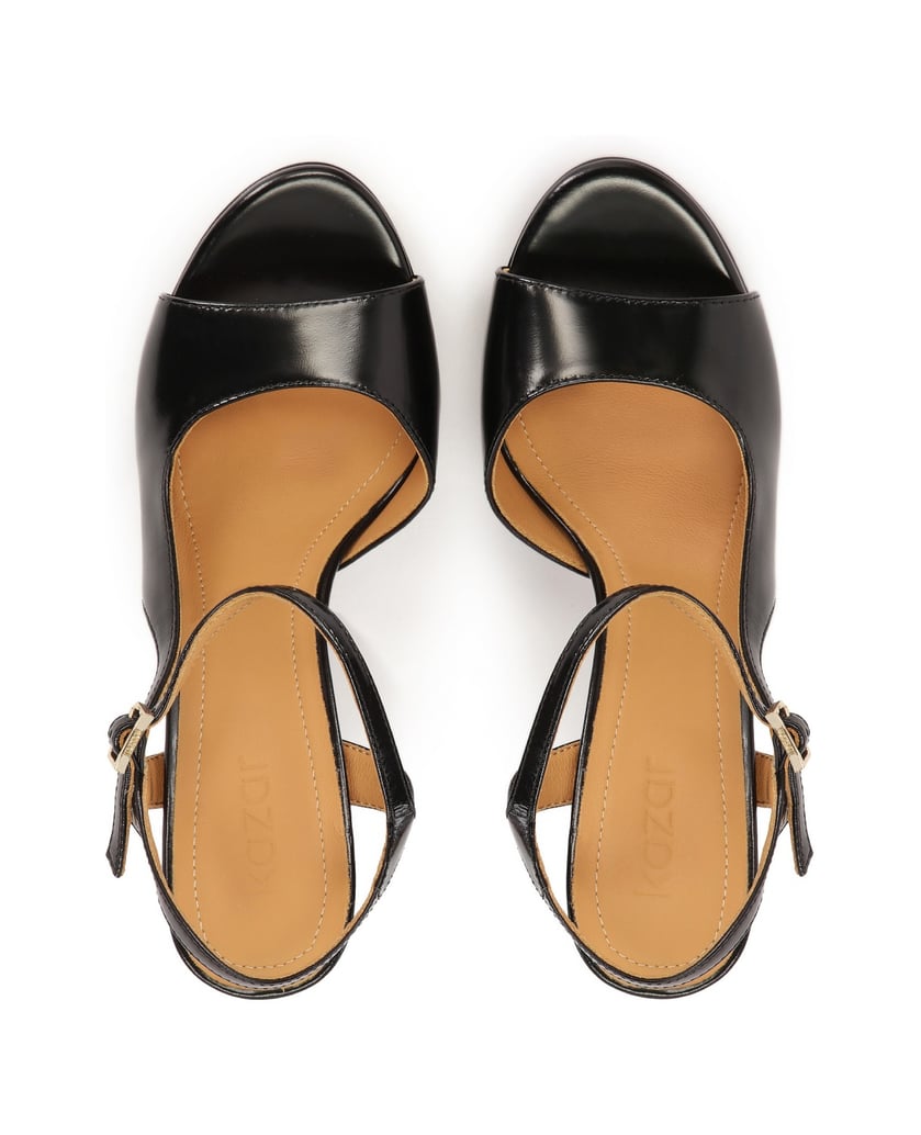 Kazar-Schwarze-Plateau--und-Stiletto-Sandalen-schwarz