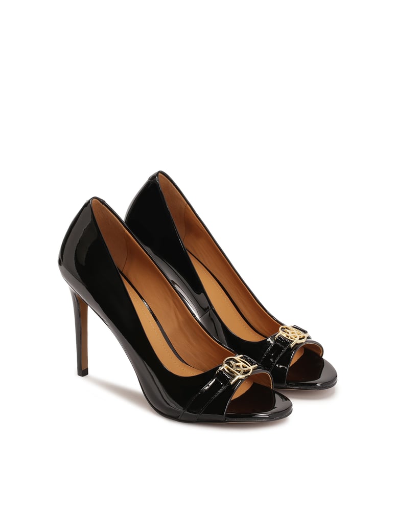 Kazar-Luxuriöse-schwarze-Peep-Toe-Pumps