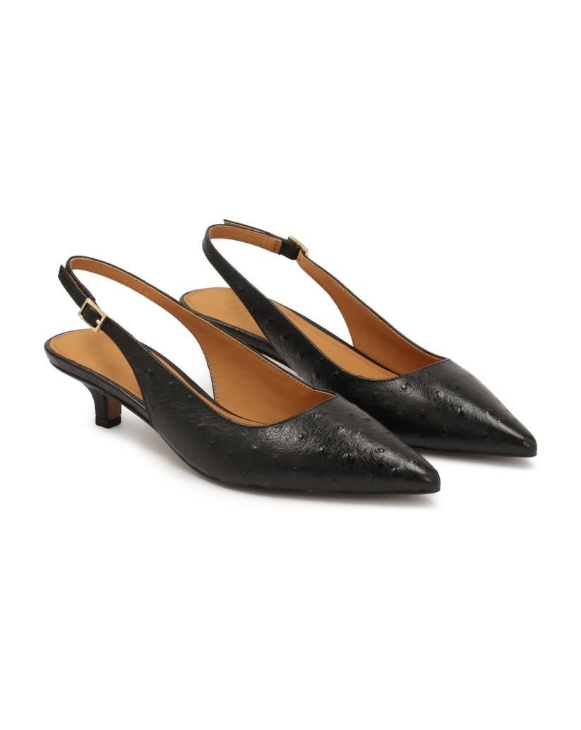 Kazar-Schwarze-Slingback-Pumps-aus-geprägtem-L-schwarz