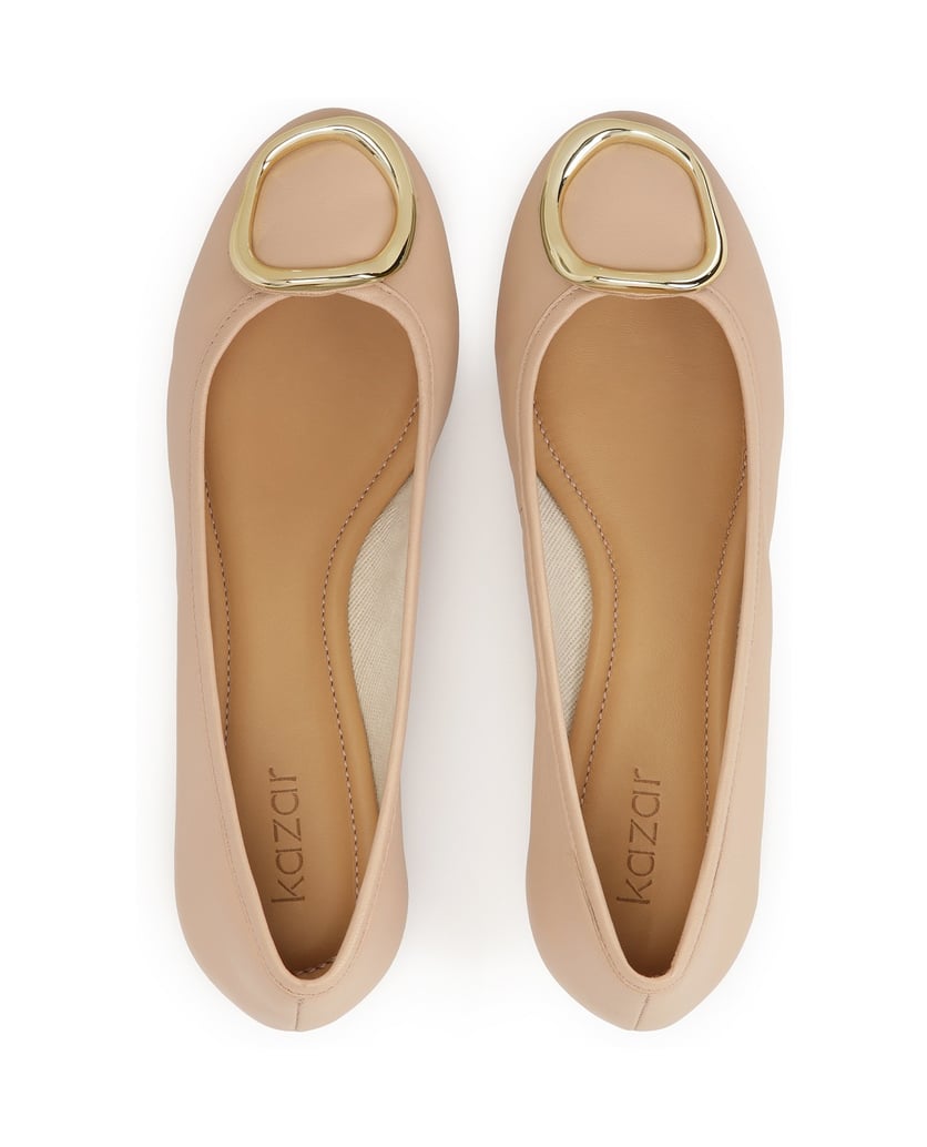 Kazar-Ballerinas-aus-Leder-in-Pastellfarben-pink