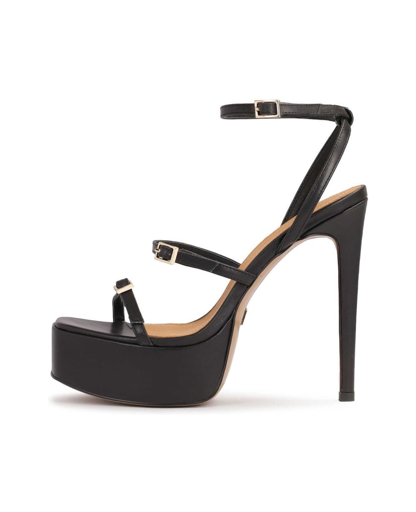 Kazar-Black-heeled-and-platform-sandals-černá
