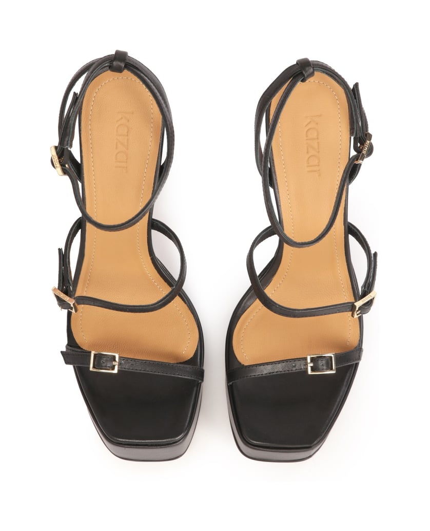 Kazar-Black-heeled-and-platform-sandals-černá