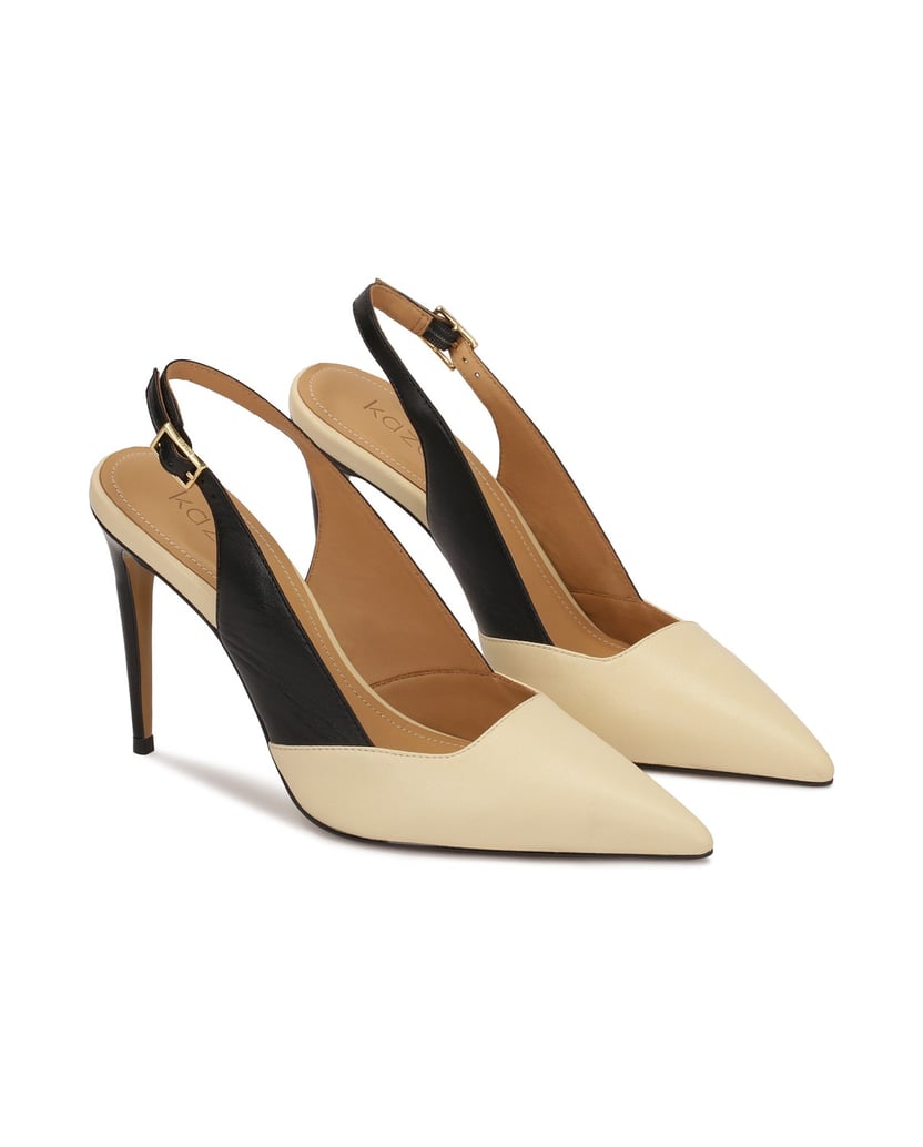 Kazar-Zweifarbige-Stiletto-Pumps-mit-offenem-A-weiss