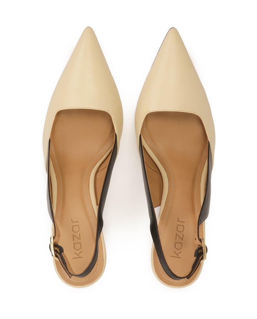 Kazar-Zweifarbige-Stiletto-Pumps-mit-offenem-A-weiss