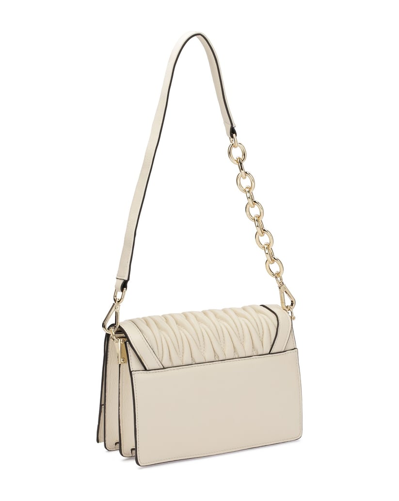Kazar-Leather-handbag-with-decorative-draping-on-the-flap-biela