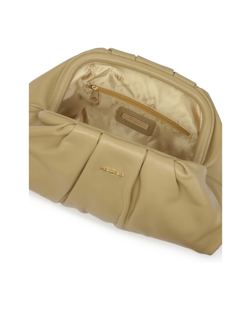 Kazar-Beige-cloud-handbag-béžová