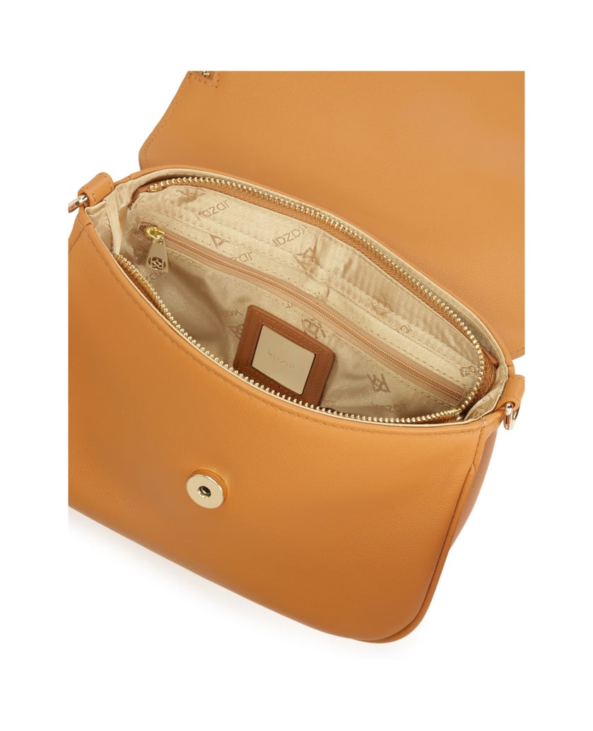 Kazar-Small-leather-handbag-on-a-wide-strap-velbloudí
