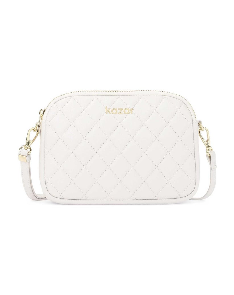 Kazar-White-handbag-with-striking-quilting-biela