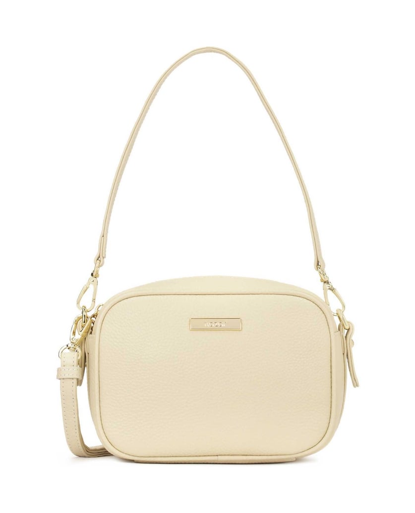 Kazar-Cream-leather-handbag-with-two-stylish-handles-biela