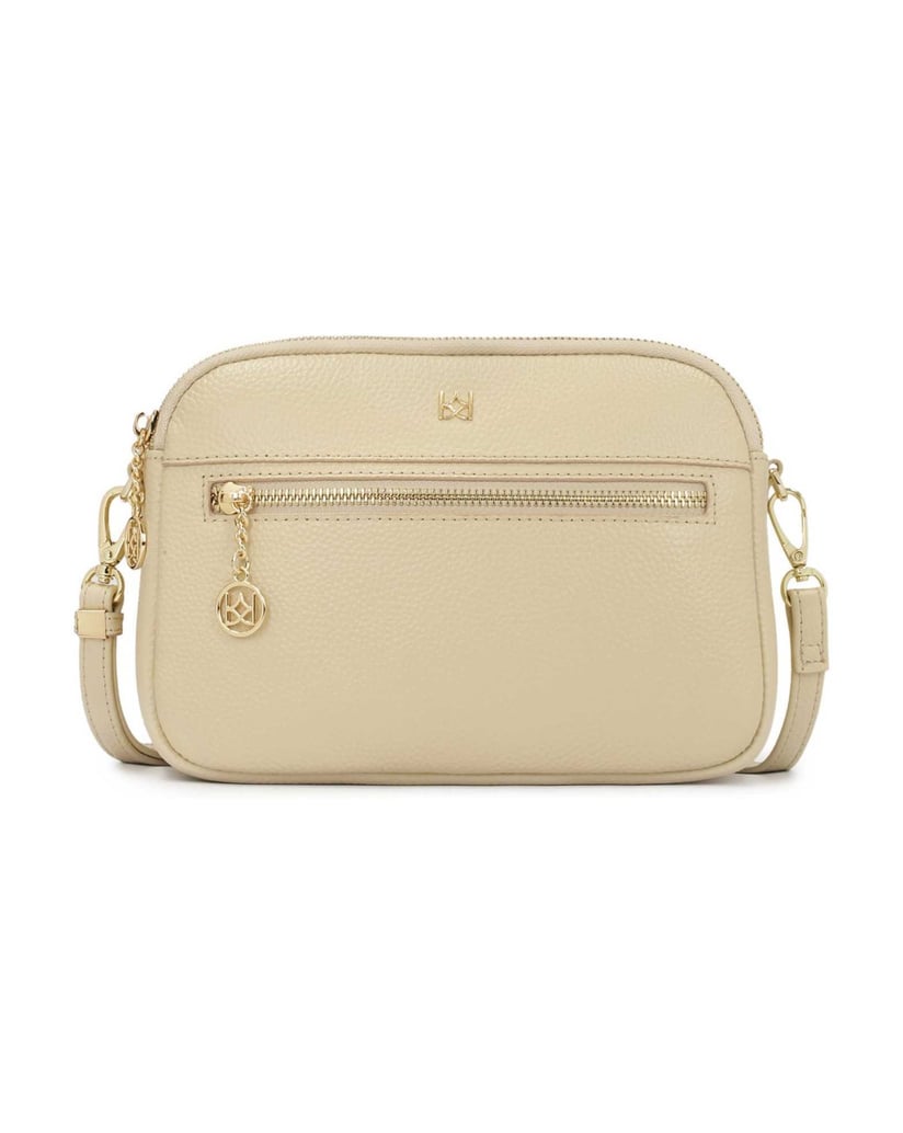 Kazar-Cream-3-compartment-leather-handbag-biela