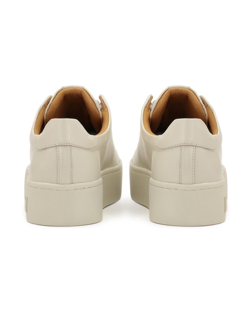 Kazar-Bequeme-Turnschuhe-mit-dicker-Sohle-weiss