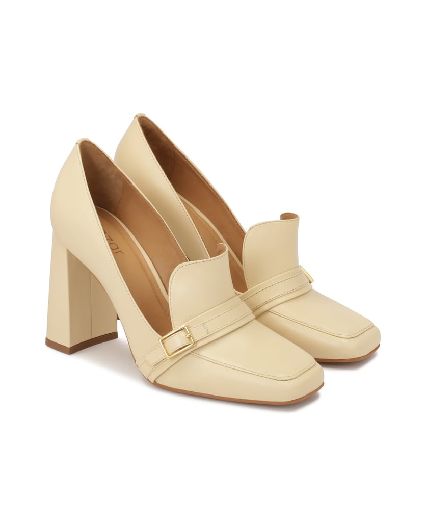 Kazar-Slip-on-lords-pumps-with-high-post-béžová