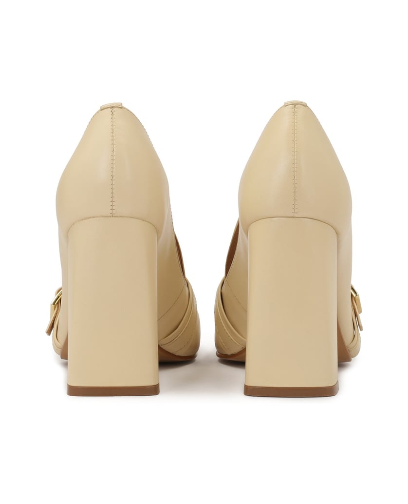 Kazar-Slip-on-lords-pumps-with-high-post-béžová
