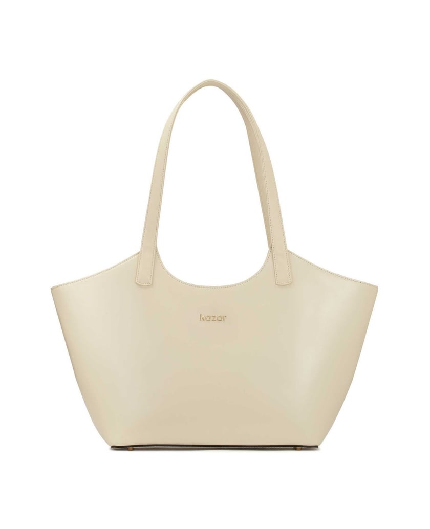 Kazar-Große-Umhängetasche-mit-stabiler-Konstru-weiss