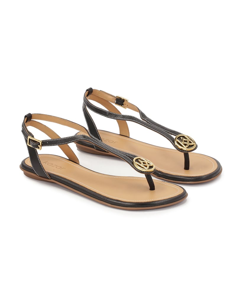 Kazar-Schwarze-Flip-Flop-Sandalen-schwarz