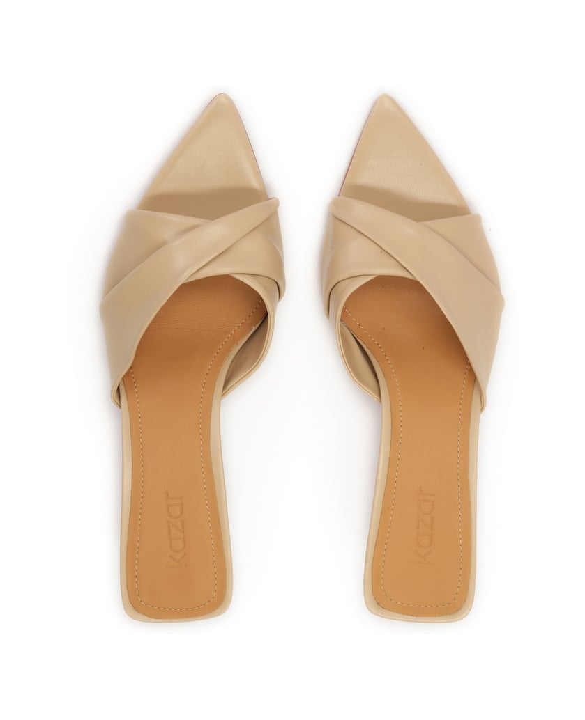 Kazar-Elegante-Stiletto-Pantoletten-mit-dekora-beige