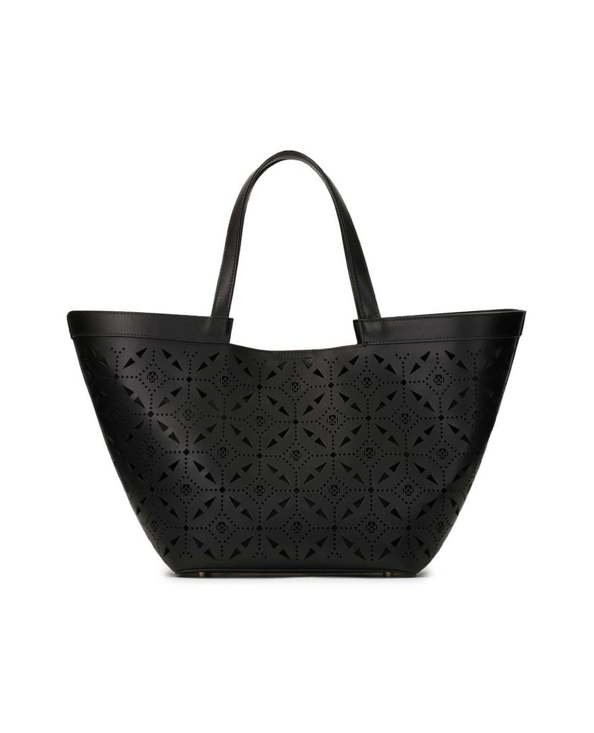 Kazar-Bootstasche-aus-Leder-mit-durchbrochenem-schwarz