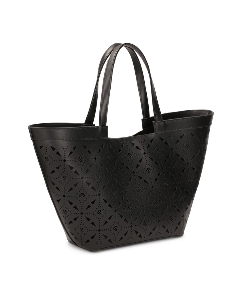 Kazar-Bootstasche-aus-Leder-mit-durchbrochenem-schwarz