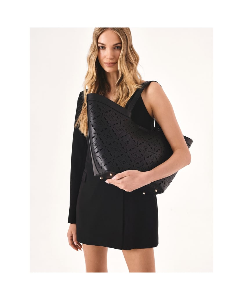 Kazar-Bootstasche-aus-Leder-mit-durchbrochenem-schwarz