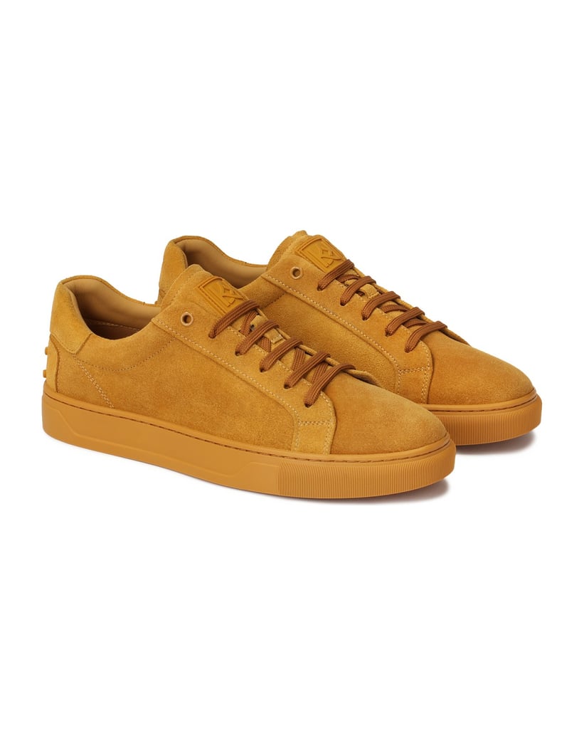 Kazar-Suede-lace-up-sneakers-with-studded-details-ťavia