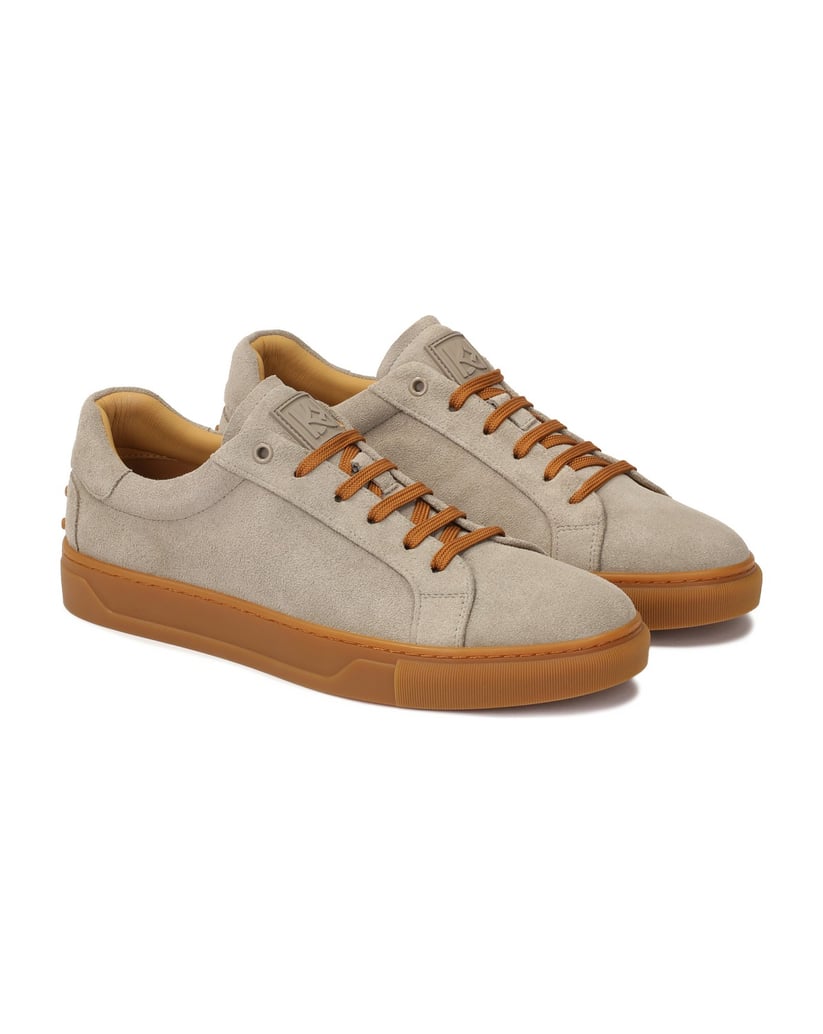 Kazar-Taupefarbene-Wildleder-Sneakers-mit-brau-taupe