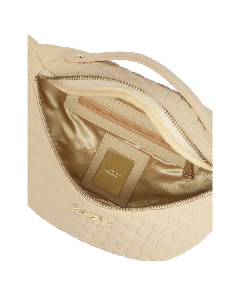 Kazar-Beigefarbene-Lederniere-mit-KAZAR-Monogr