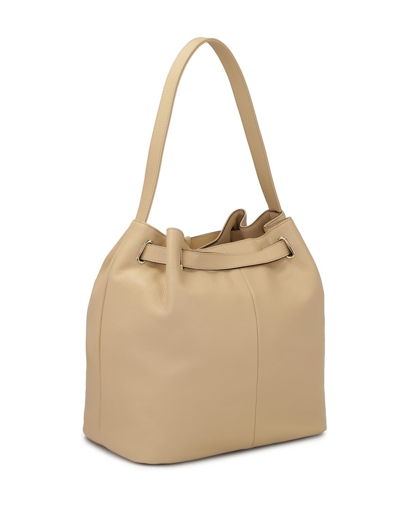 Kazar-Beigefarbene-Handtasche-in-Taschenform-beige