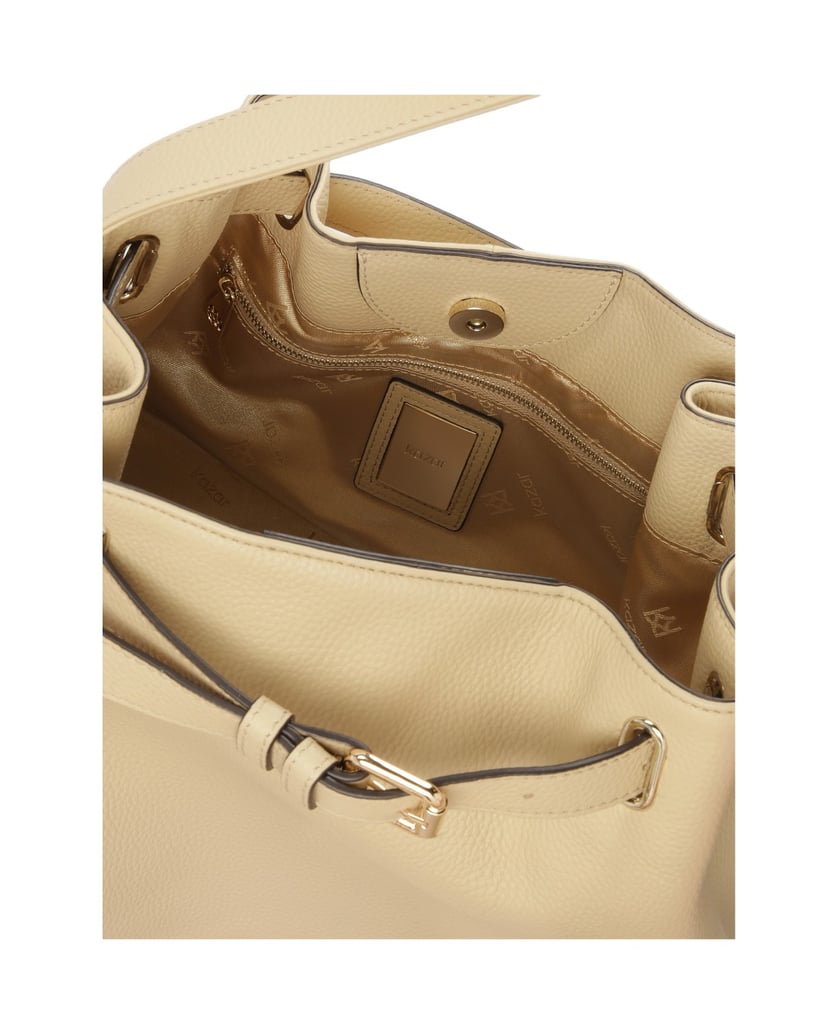 Kazar-Beigefarbene-Handtasche-in-Taschenform-beige