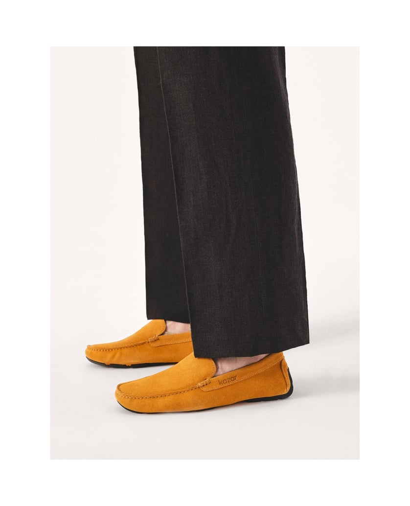 Kazar-Herren-Wildleder-Mokassins-Mokassins-camel