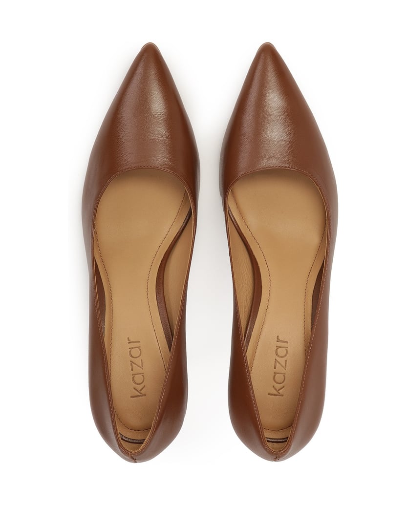 Kazar-Braune-Pumps-mit-bequemem-Absatz-braun