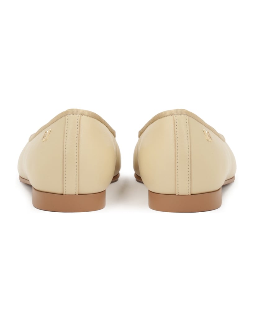 Kazar-Cream-ballerinas-with-a-bow-on-the-nose-bílá
