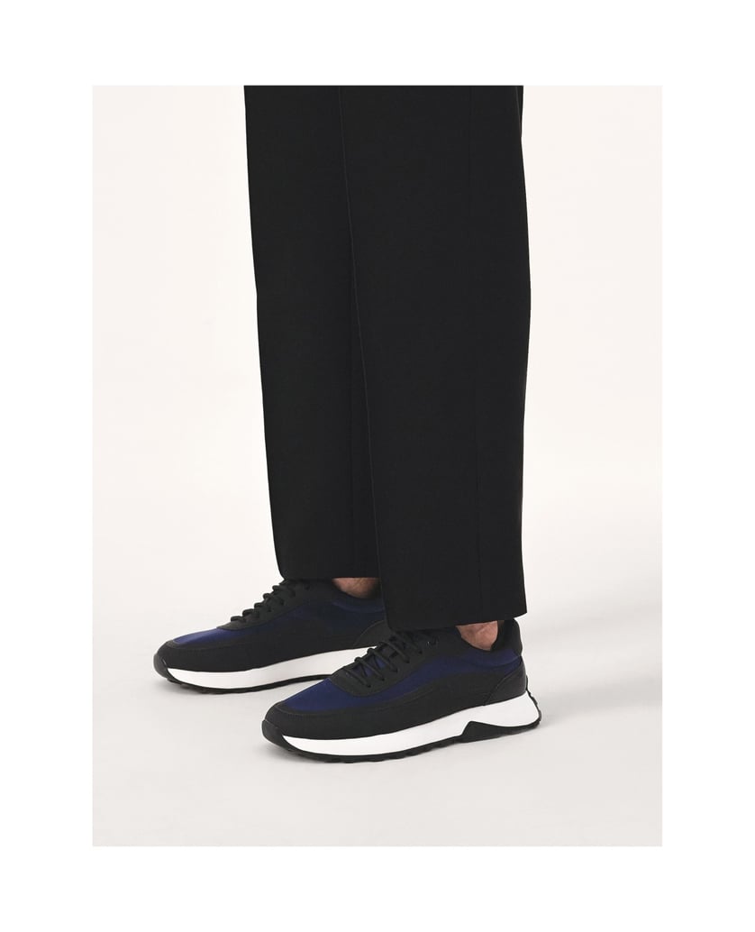 Kazar-Combination-material-sneakers-černá