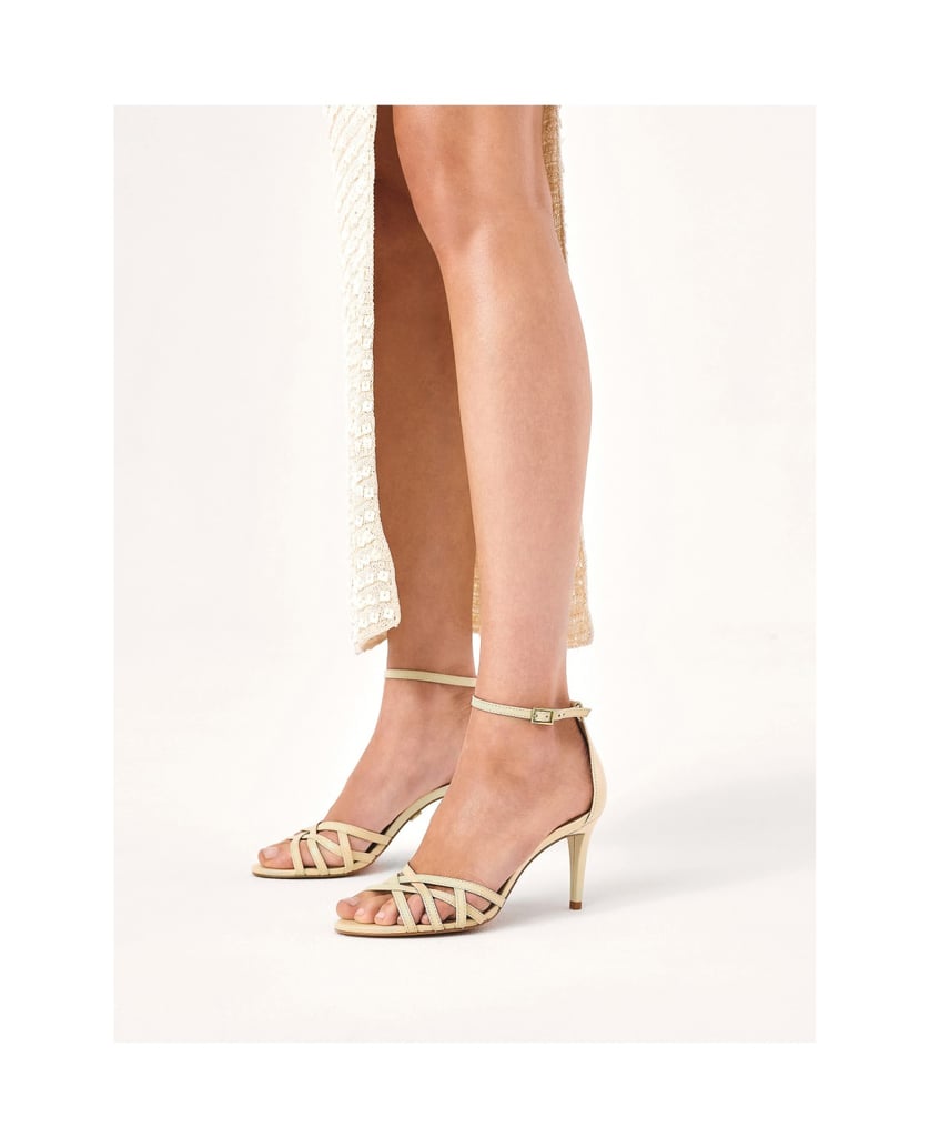 Kazar-Heeled-sandals-with-crisscrossing-straps-béžová