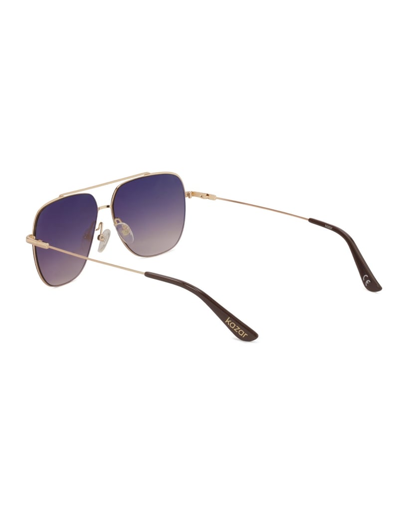 Kazar-Aviator-Sonnenbrille-für-Frauen-gold