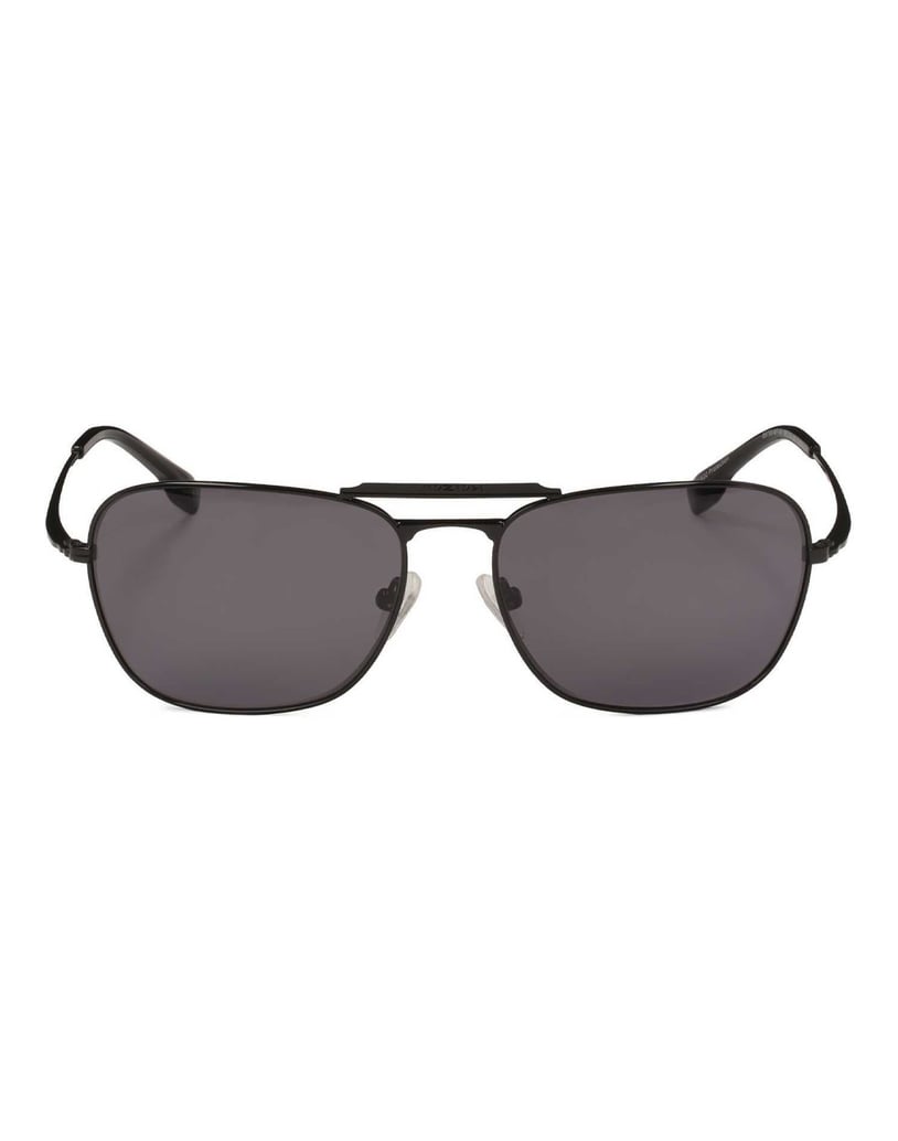 Kazar-Schwarze-Sonnenbrille-mit-Metallrahmen-schwarz
