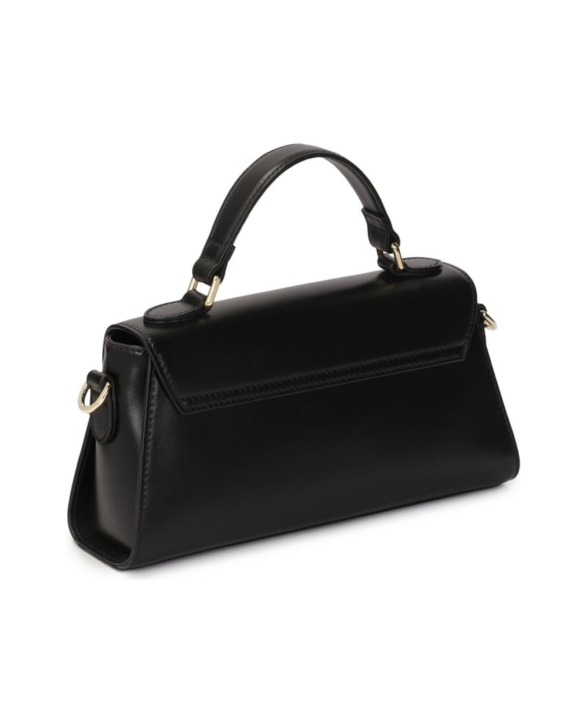 Kazar-Elegante-schwarze-Handtasche-mit-Henkel