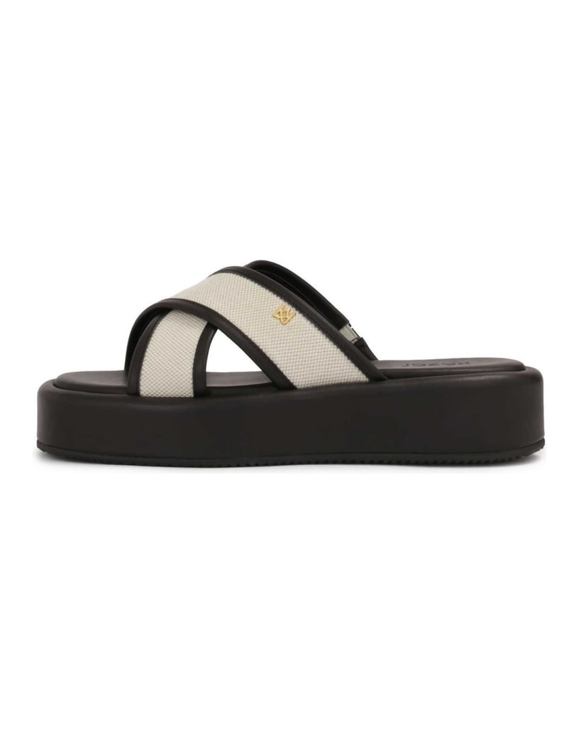 Kazar-Pantoletten-aus-Leder-auf-dicker-Sohle-m-schwarz