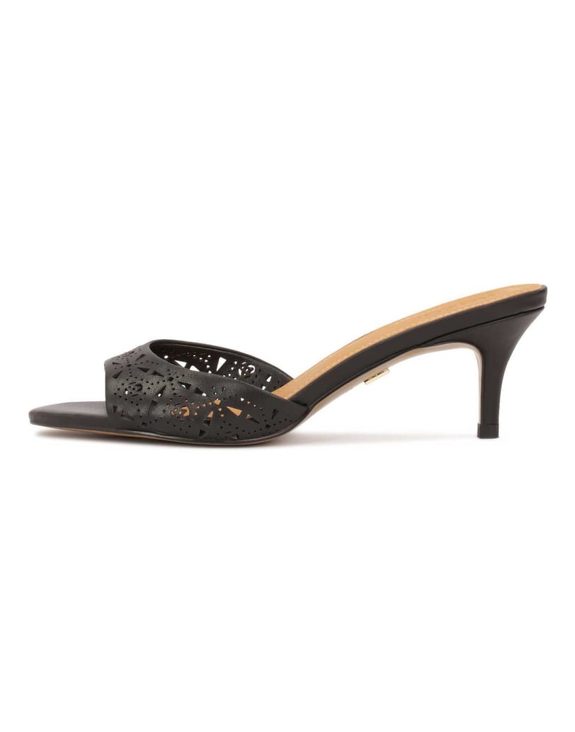 Kazar-Elegant-black-mules-with-openwork-pattern-černá