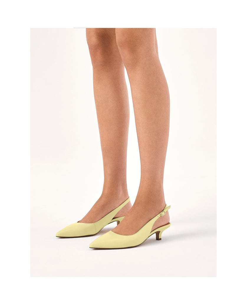 Kazar-Leuchtend-gelbe-niedrighackige-Pumps-gelb