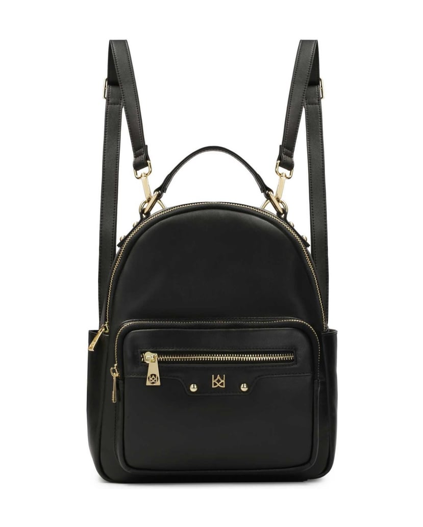 Kazar-Leather-backpack-with-numerous-pockets-čierna
