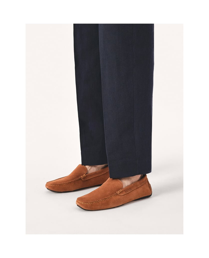 Kazar-Klassische-Mokassins-aus-Wildleder-braun