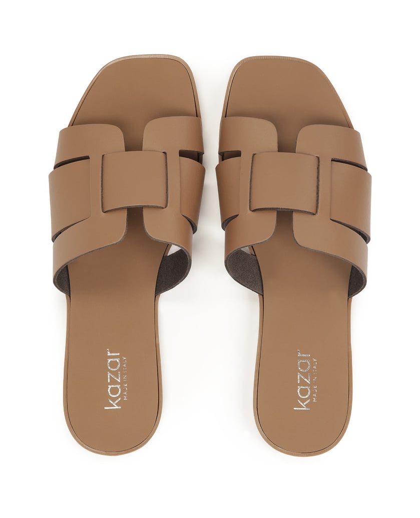 Kazar-Rutschen-aus-Leder-in-Taupe-Farbe-taupe