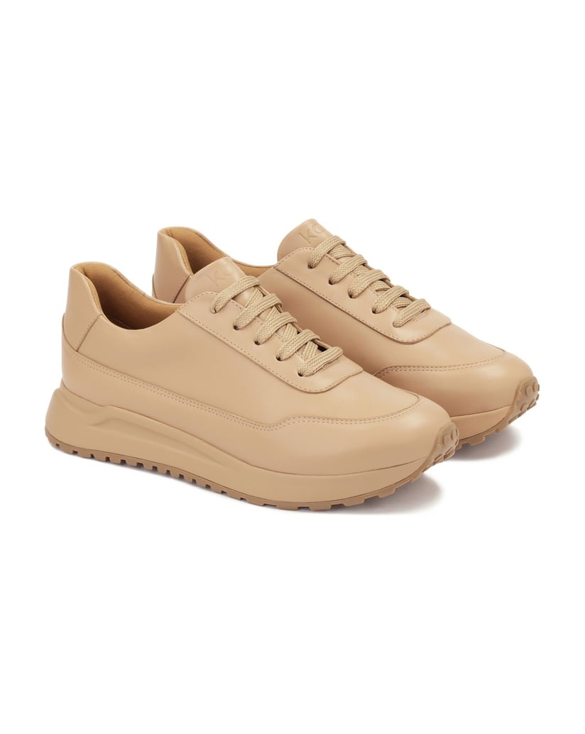 Kazar-Minimalist-sneakers-in-beige-color-béžová