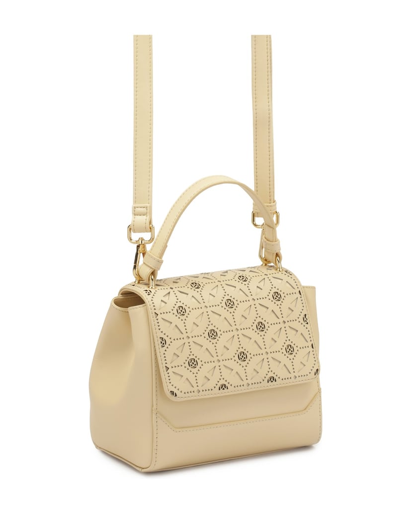 Kazar-Handbag-with-flap-decorated-with-openwork-pattern-bílá