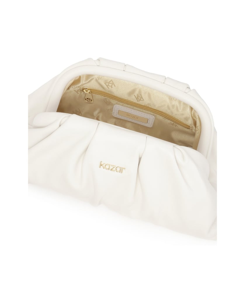 Kazar-Weiße-Lederhandtasche-weiss