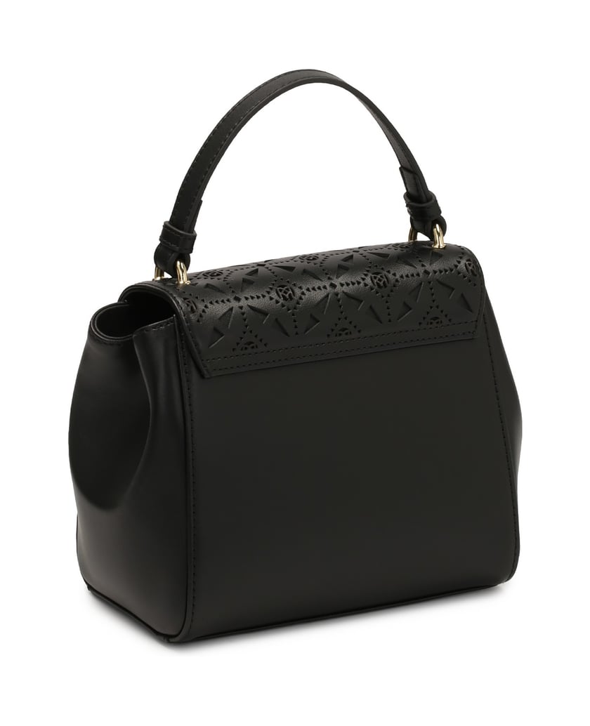 Kazar-Handbag-with-openwork-decoration-on-the-flap-černá
