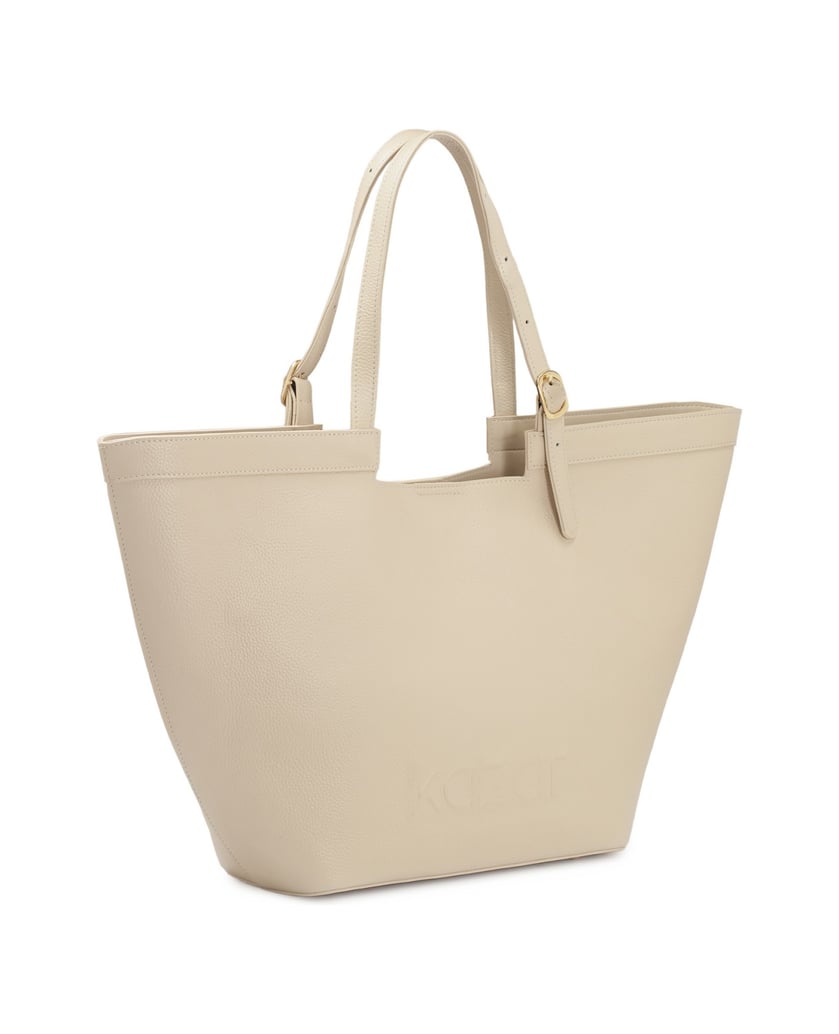 Kazar-Cream-large-shoulder-bag-in-smooth-leather-biela