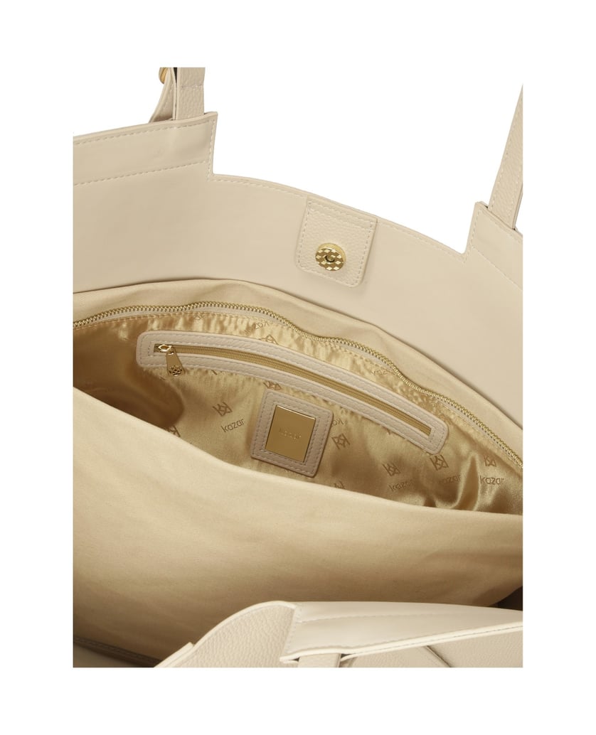 Kazar-Cream-large-shoulder-bag-in-smooth-leather-biela