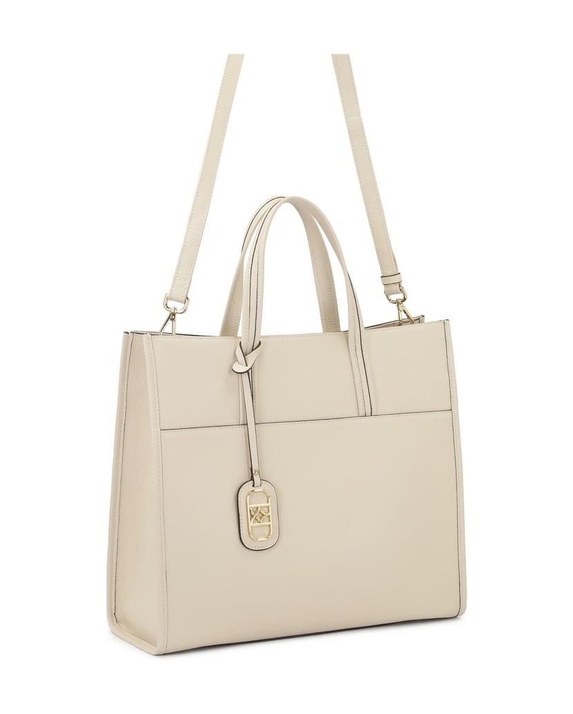 Kazar-Beige-leather-handbag-with-two-handles-béžová
